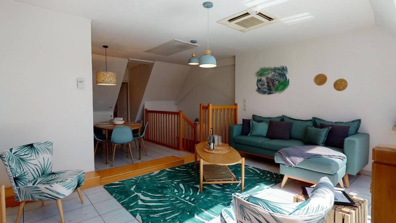 Duplex Des Dominicains - 1 Parking Gratuit - Hypercentre 6 Personnes Apartment กอลมาร์ ภายนอก รูปภาพ