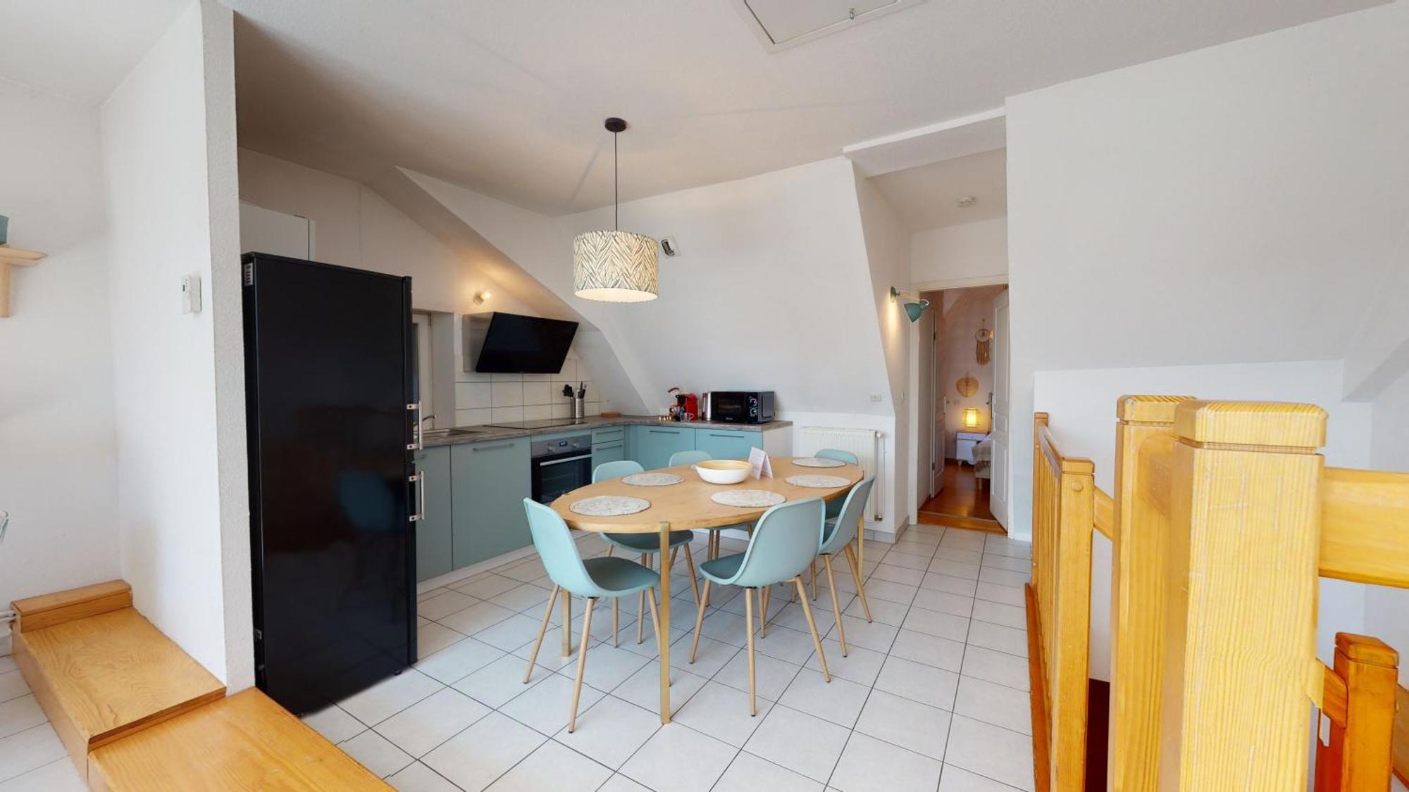 Duplex Des Dominicains - 1 Parking Gratuit - Hypercentre 6 Personnes Apartment กอลมาร์ ภายนอก รูปภาพ
